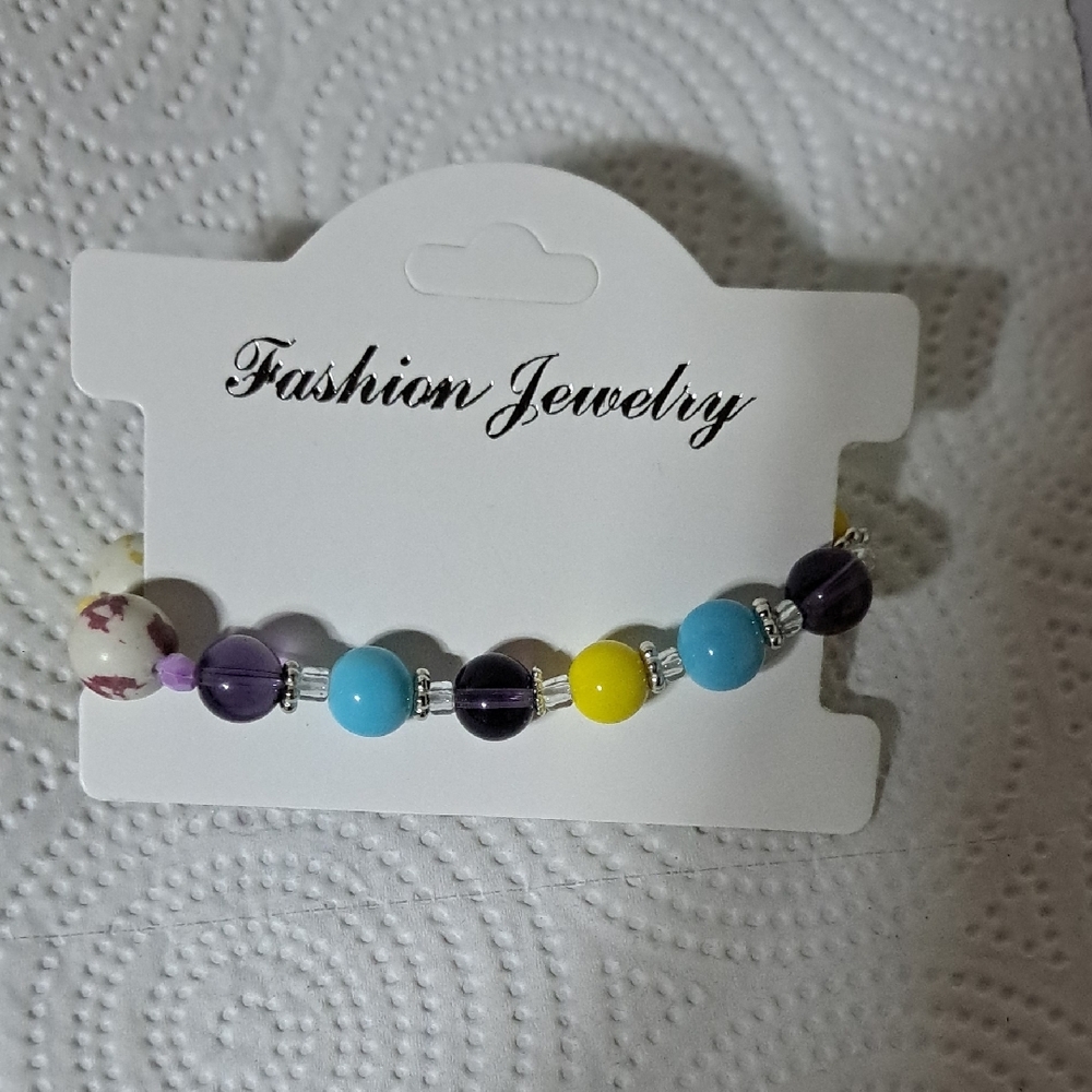 Fashion Jewelry Multicolor Beaded Bracelet
